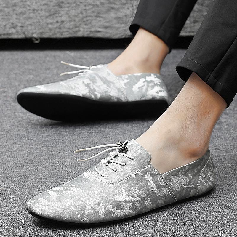 Leather Men Shoes Casual Oxford Shoes Luxury Formal Mens Loafers Moccasins Italian Breathable Men Driving Shoes Soft Lightweight