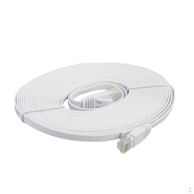 25 Ft High Cable with Connector - 1Gbps Internet Cord/Patch F/UTP Shielding and Twisted