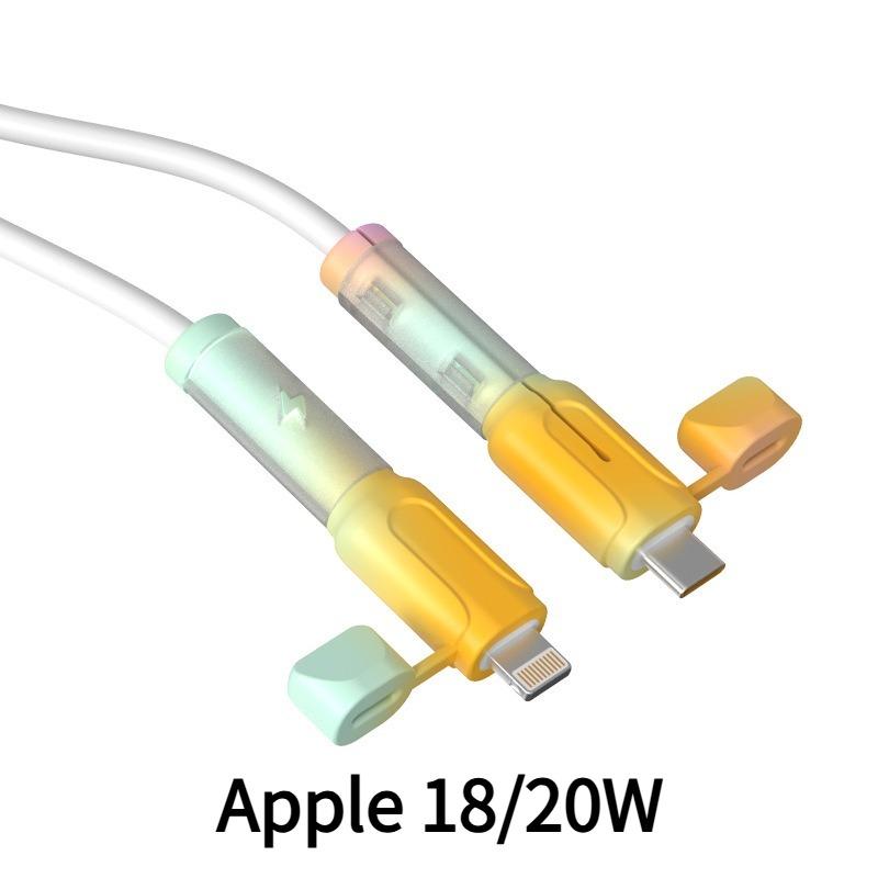 2PCS data cable protective cover, charging cable protective cover, anti-break connector protective cover, Apple Huawei vivo Xiaomi special