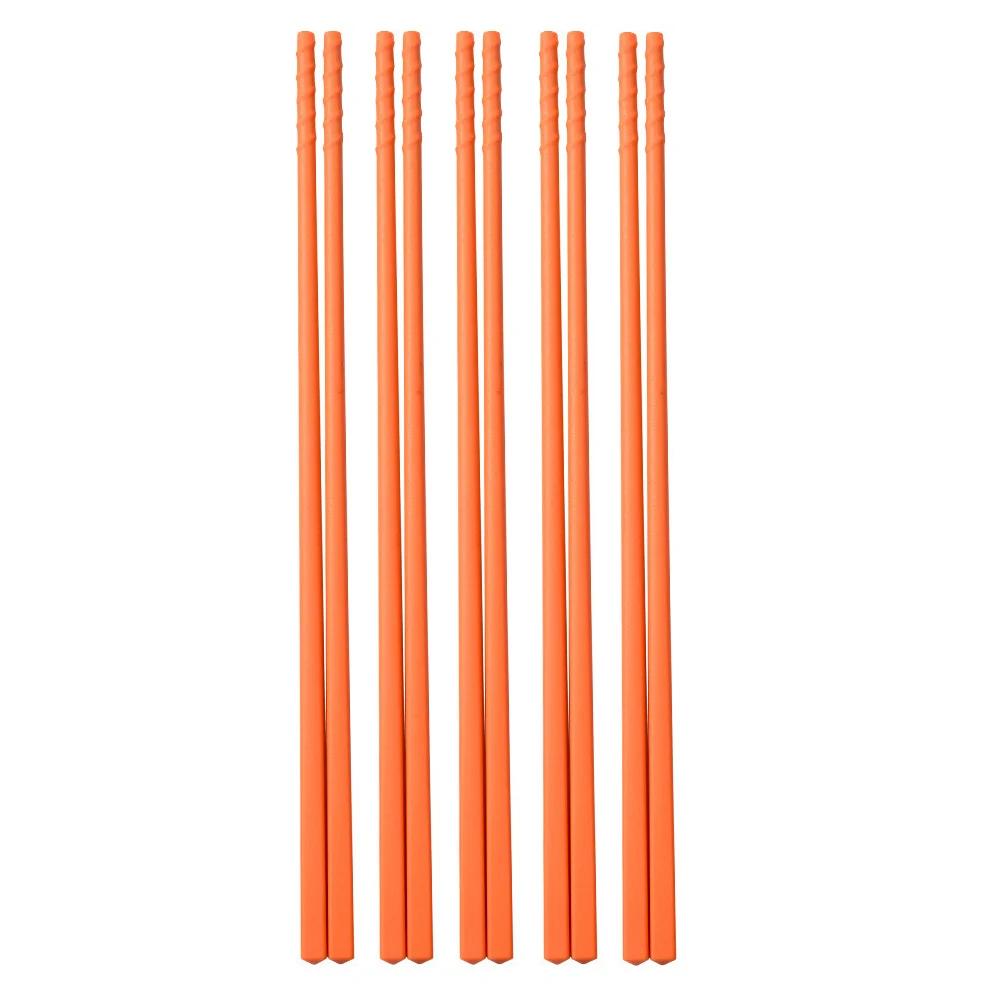 5Pairs Silicone Chopsticks Set Japanese Non-slip Chopsticks Noodle Sushi Food Chop Stick Kitchen Tableware Set Gift Dinnerware