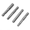 8pcs Hex Key Bits Power Drill Metric Silver 1 4 Magnetic handle