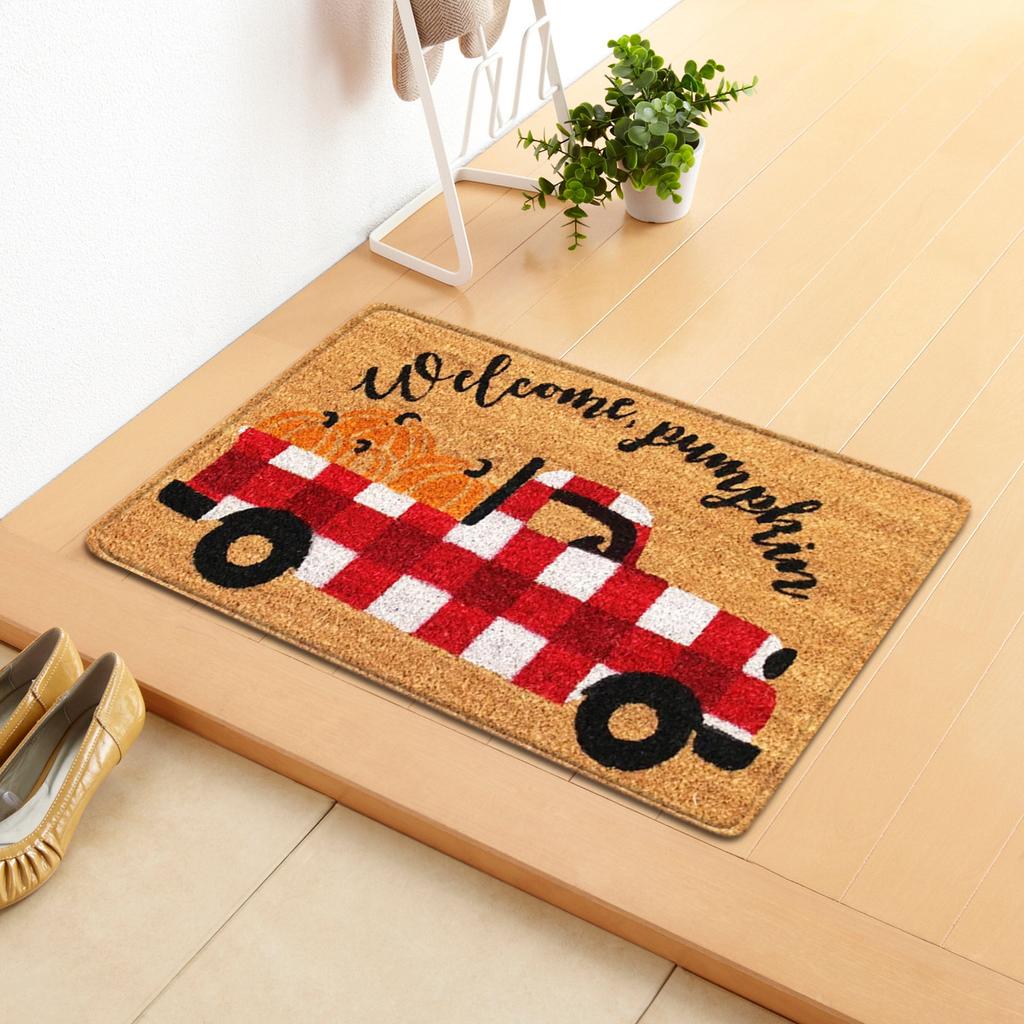 New Cartoon Home Halloween Letter Doormat, Kitchen Mat, Bedroom, Living Room Carpet, Floor Mat