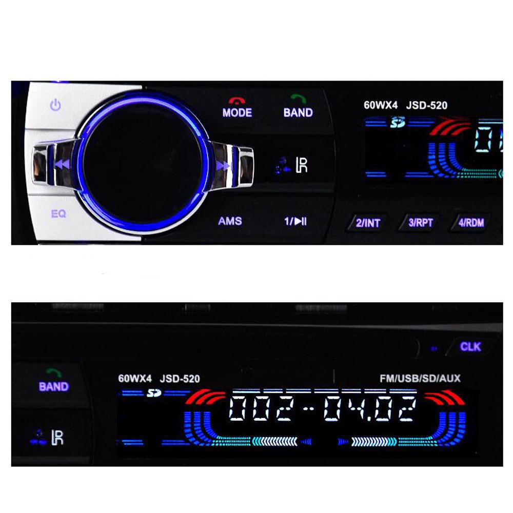 Car Radio Bluetooth 1 din car stereo Player autoradio Phone AUX-IN MP3 FM/USB/radio with Remote control