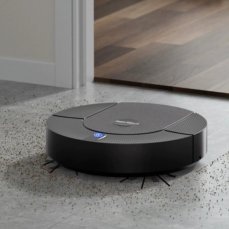 Robot aspirador inteligente 2 en 1, barredora y fregadora automática, aspiradora de succión potente