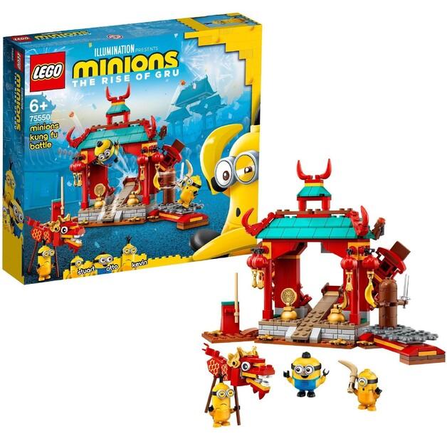 

LEGO Minions 75550 Миньоны и бой кунг-фу