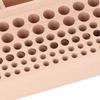 3 Slots Leather Tool Holder 98 Holes Leathercraft Storage Organizer Wooden Tool Rack  For DIY