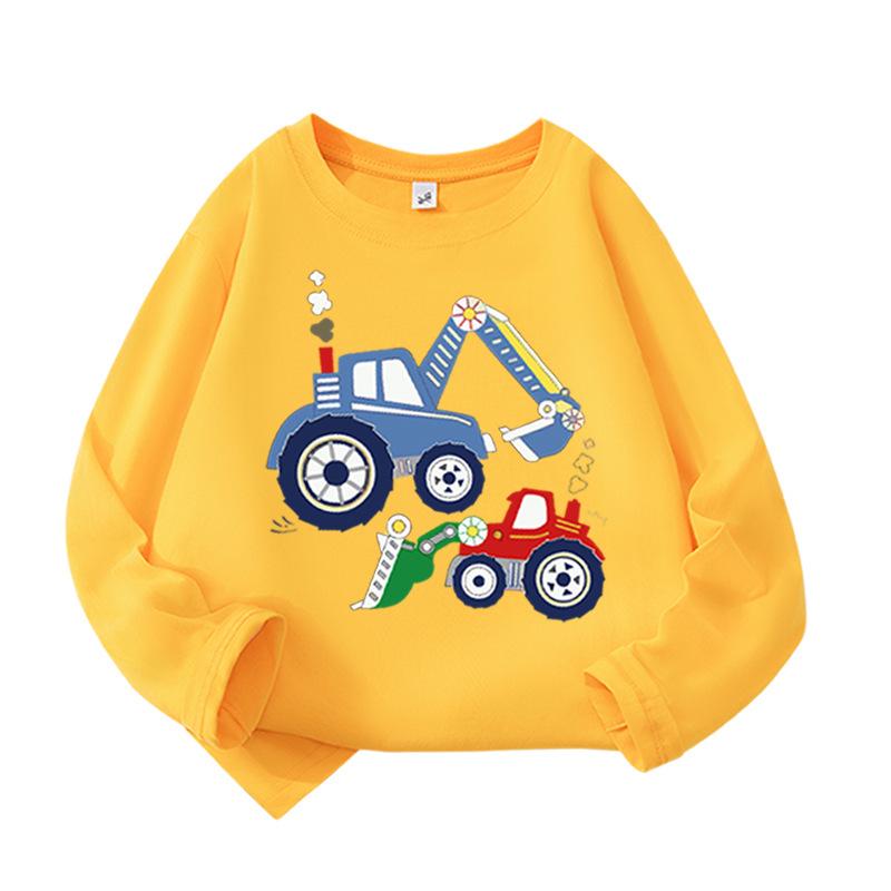 Children's Pure Cotton Long Sleeve T-shirt - Autumn Fashion