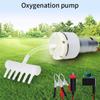 DC 12V Stepless Speed Regulation Motor Fish Tank Breeding Oxygenation Pump Mini Air Pump Aquarium Water Oxygen Pump