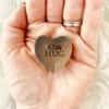 Little Pocket Hugss Wooden Heart Tokens Miss You Note Isolation Gift For Someone You Love Decoration
