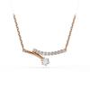 Swarovski Rose Gold Tone Necklace 5763823