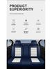 Breathable Nappa Leather Universal Car Seat Cushion - Four Seasons, Full Surround, Five-Seater