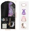 2Pcs Kids Garment Bag Dustproof Clothes Storage Bags Breathable Dance Recital Bag with 6 Pockets Garment Protector Kit for Home