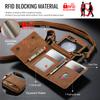 Vintage Lanyard Leather Wallet Case For Samsung Galaxy Z Flip 6 Flip 5 Flip 4 3 Credit Cards Slot Phone Cover