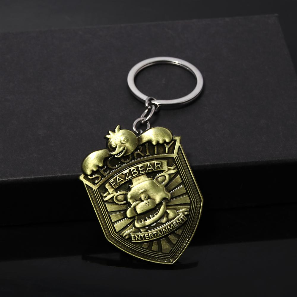 Anime Game FNAF Figures Freddy Enamel Pins Foxy Bonnie Animal Doll Badge Brooches For Men Women Backpack Accessories Jewelry