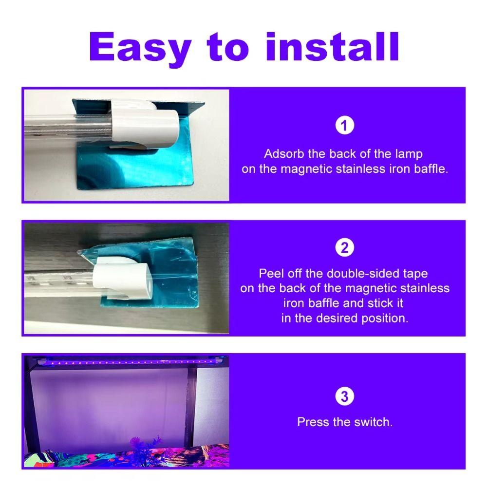 Waterproof UV Black Light LED Light Stage Effect Light Ultraviolet Lamp Party Performance