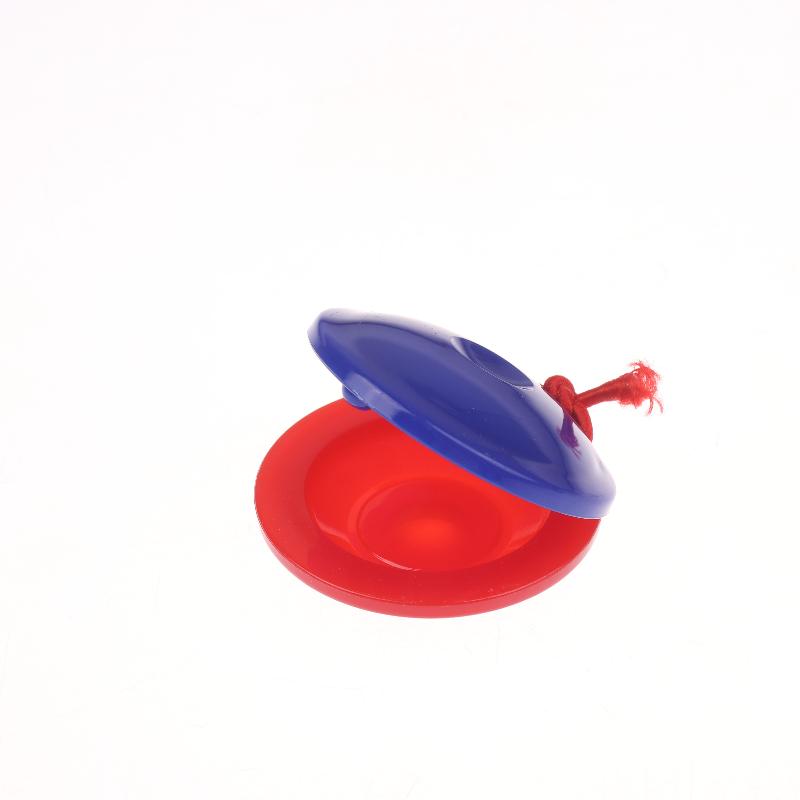 

3/5/15/25Pcs Plastic Music Castanets Orff Instruments Festival Party Entertainment Prop Percussion Instrument Rhythm Cultivation Red Blue 3pcs