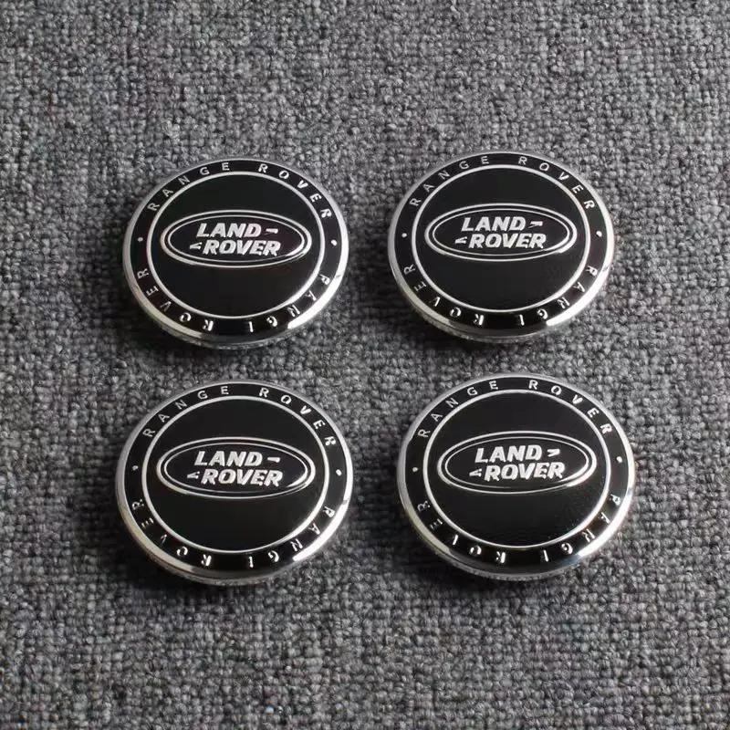 4pcs 62mm 63mm New Car Hub Center Cover Wheel Cap Logo Badge Emblem Land Rover Discovery Range Rover Evoque Auto Accessories HY6