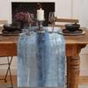 Reusable Linen Table Runner Vintage Table Cloth Home Decoration Table Cover  Table Decor