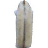 Women Long Scarf Solid Color Thickened Scarf Imitation Fox Fur Versatile Soft Scarf Winter Outdoor Wear