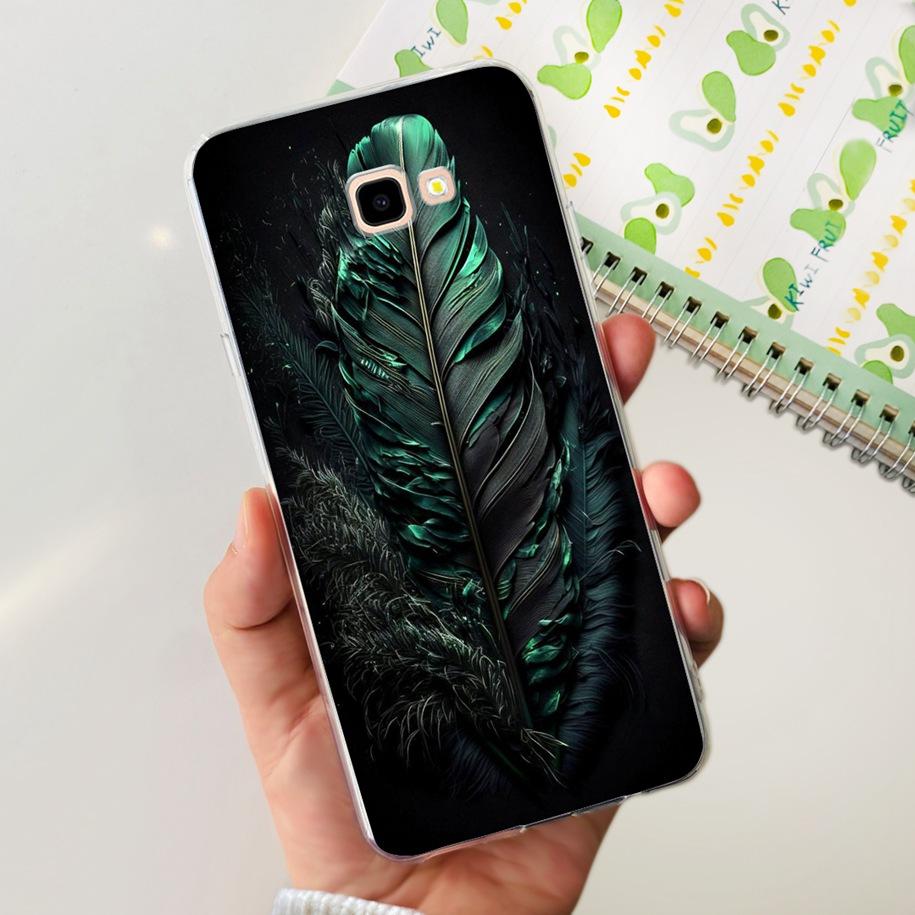 For Samsung Galaxy J4 Plus 2018 Phone Case Fashion Flower Soft Silicone Cover For Samsung J4 J 4 Plus 2018 J4+ J415F J4Plus Capa