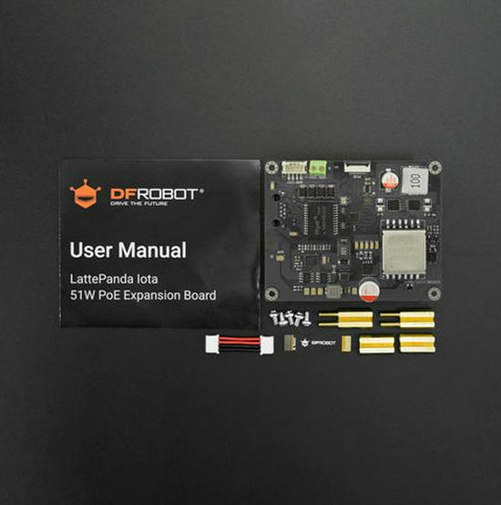 LattePanda IOTA 51W PoE Board - Gigabit Ethernet, Plug & Play