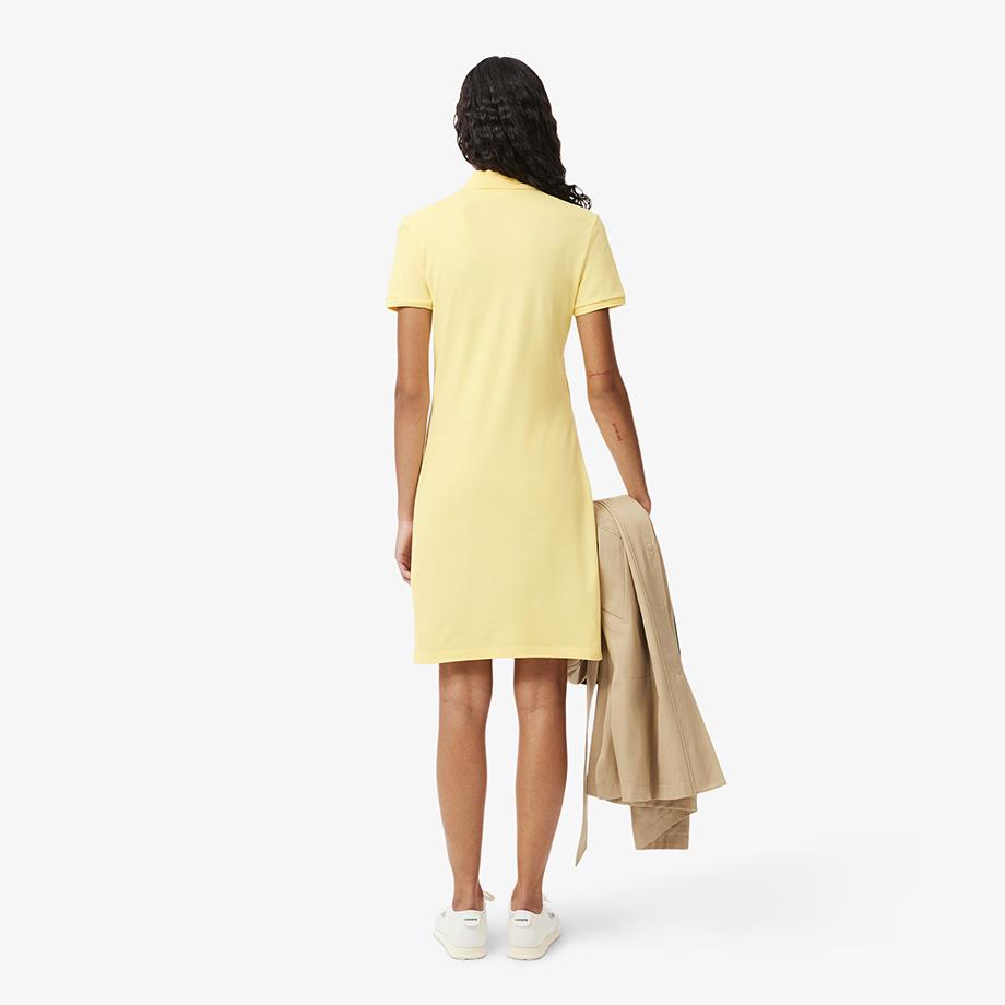 Lacoste Women's Slim Fit Mini Pique Polo Dress EF5473-55G107