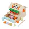 Wooden Children's Intelligence Development Early Learning Box, Numbers/Colors/Blocks/Multifunctional Toys, Montessori Education