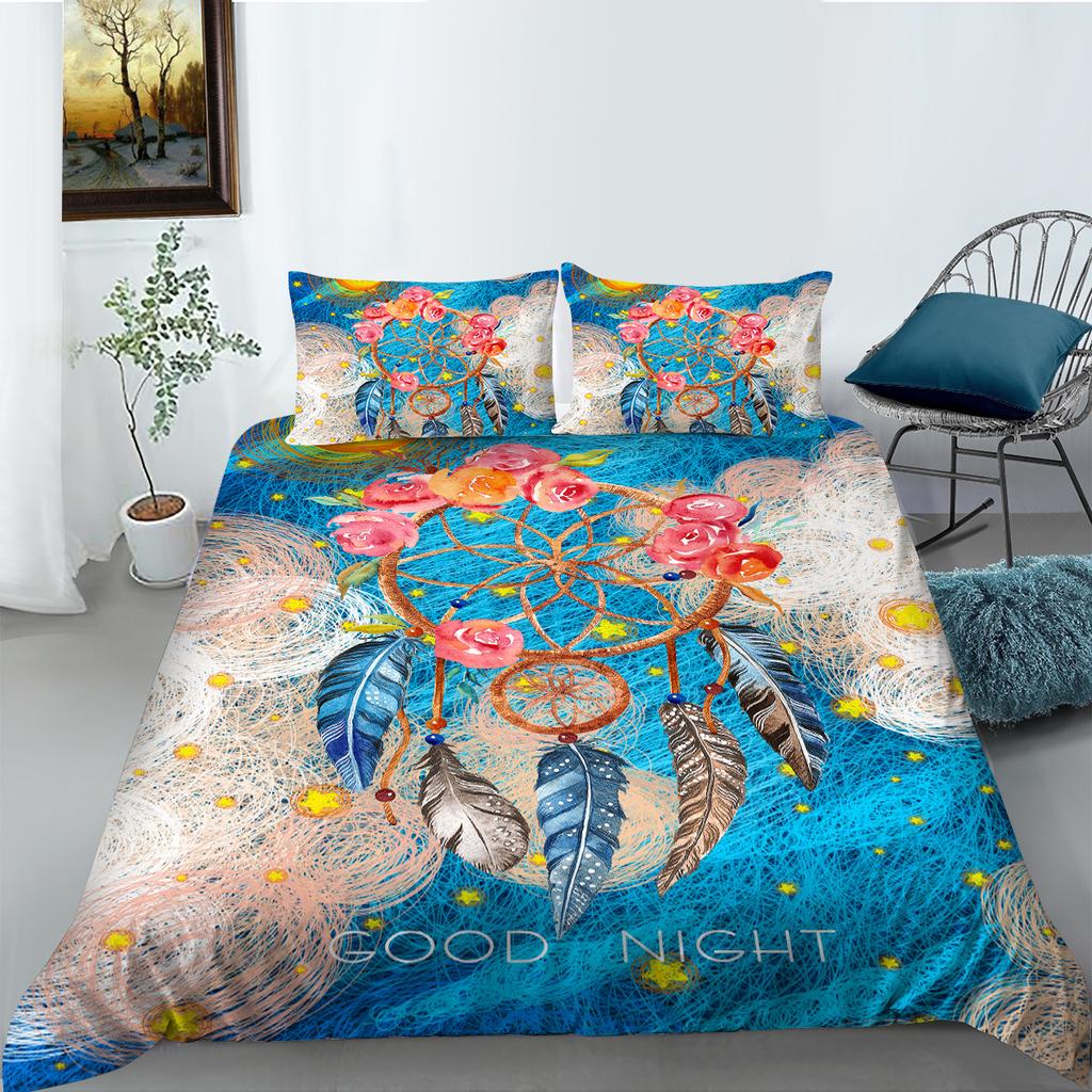 Dream Catcher Series Bedding Two Or Three Pieces 3D Digital Printing Polyester