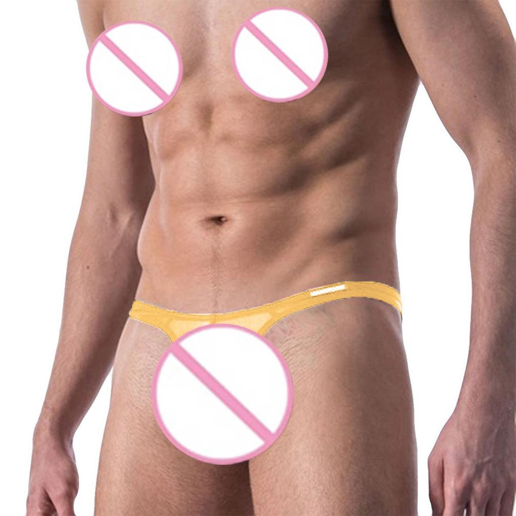 Men's Low Waist Breathable Underwear Ice Silk Fabric Soft Comfortable Stretchable Design for Daily Wear and Active Use