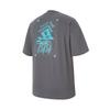 Adidas T Shirts Men's Dark Gray Crew Neck Moderate KE6191
