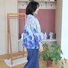 Shiz Madam Pleated Jacket Watercolor Flower J31708