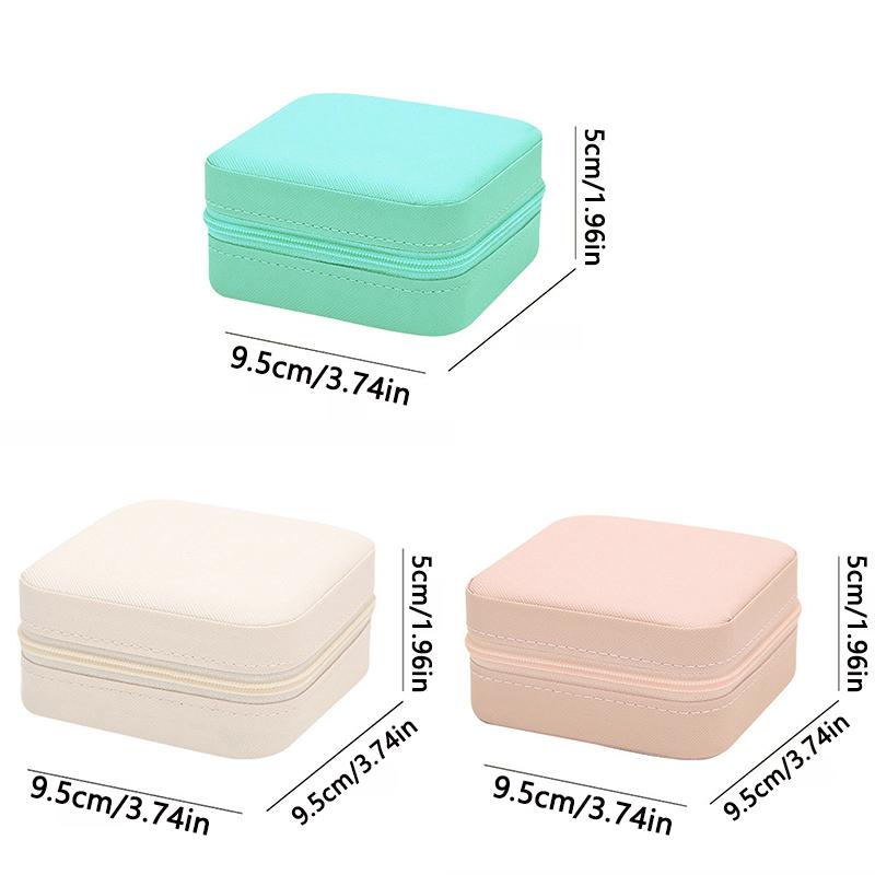 Personalized Custom Name Logo Jewelry Boxes Travel Jewelry Case Mother 'S Day /Birthday /Holiday Gifts For Her Bridesmaid Proposal 