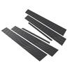 Carbon Fiber Window Door Deal B C Pillar Post Cover Sticker For BMW 3 Series F30 2013-2018