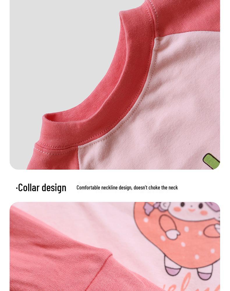 Children's Pure Cotton Thermal Underwear Set - Boys and Girls Pajamas for Autumn
