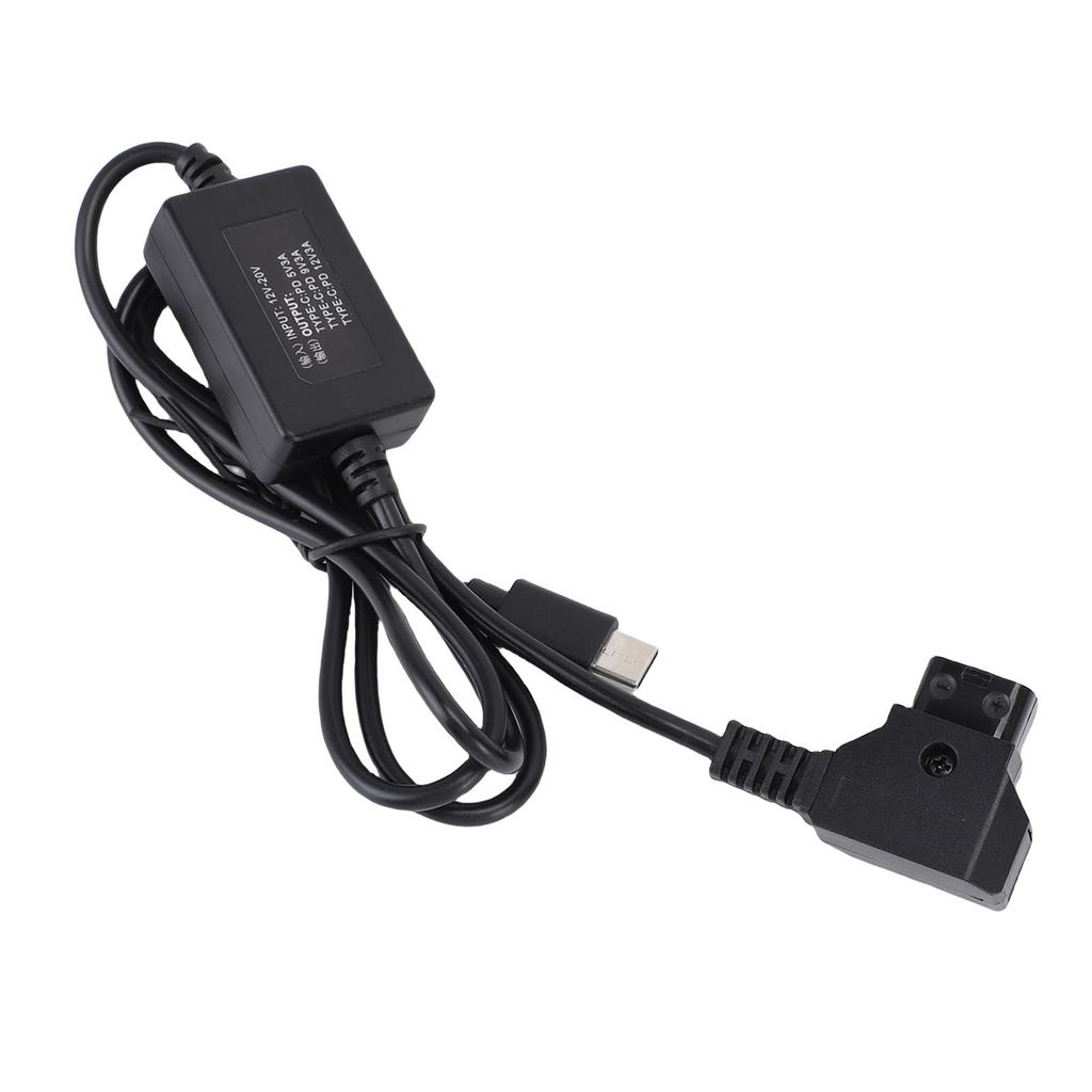 D Tap Male To Type C Power Cable 3A Multi Guards High Efficiency D Tap Fast Charging Power Cable for Camera