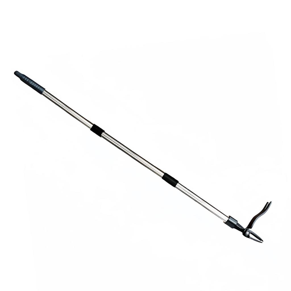 Stehender Unkrautzieher 44 Zoll Verstellbarer Griff 4 Krallen Hand-Unkrautwerkzeug für Garten Rasen Hof