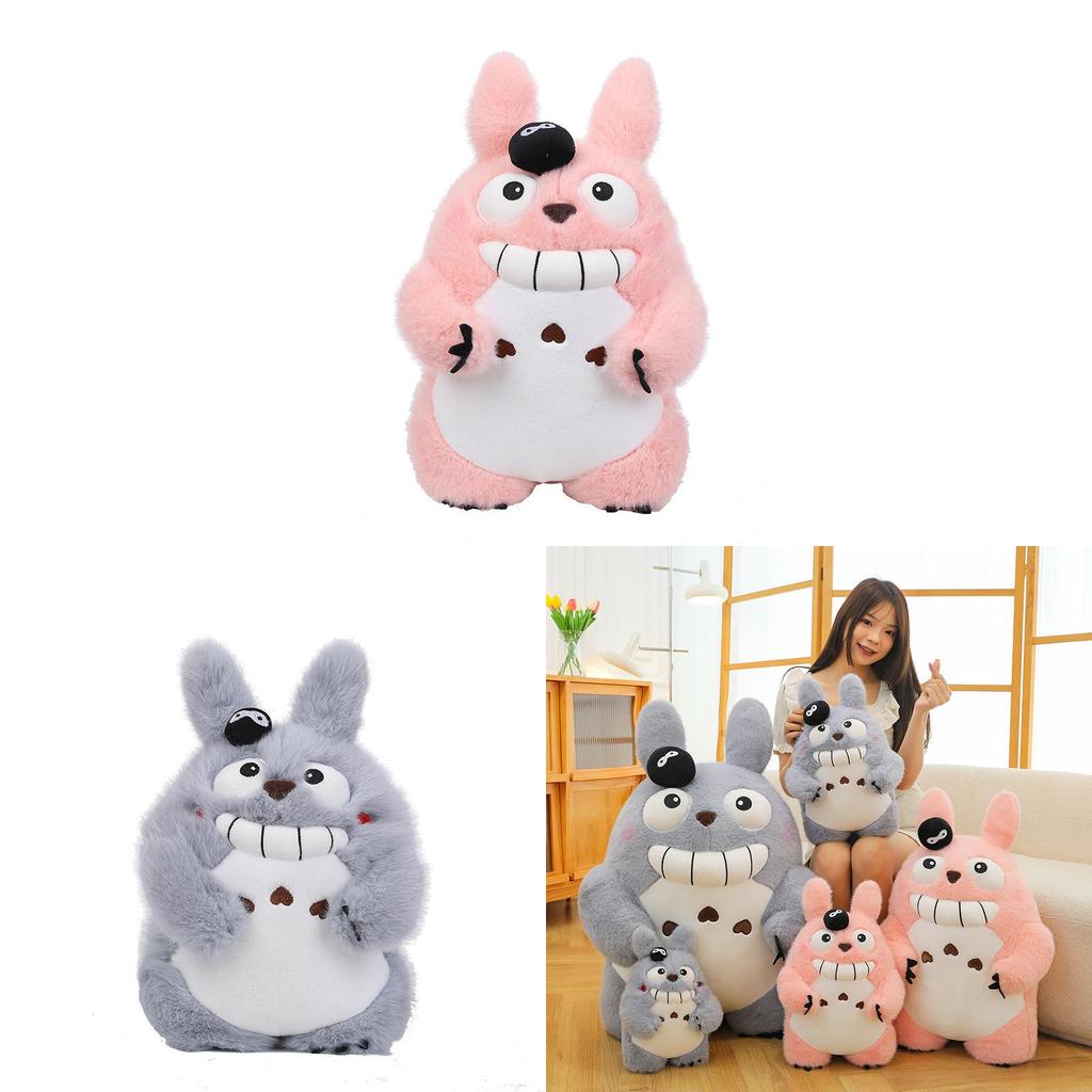 Cartoon Totoro Plush Toy Cute High-quality Stuffed Animal Doll**