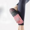 Five-finger Yoga Socks, Women's Anti-slip Dispensing Floor Socks, Backless Straps, Indoor Fitness Pilates Sweat-absorbing Socks