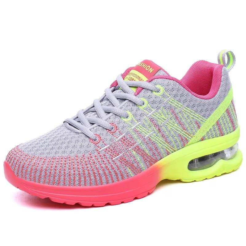 Women'S Explosive Street Trendy Design Shoes With Unique Grid Design Breathable And Comfortable Outdoor Walking Training Shoes