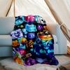 Coperta Stampata Tema Blox Fruits - Perfetta per Divano, Letto, Viaggio e Uso Esterno | Lavabile in Lavatrice, Accogliente e Durevole.