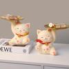 Lucky Cat Decorative Storage Tray