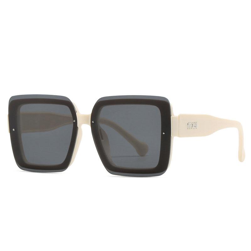 Korean Style Sunglasses Men Women Square Shape Anti-reflective Women Sunglasses Driving Hiking Male Female Sunglass