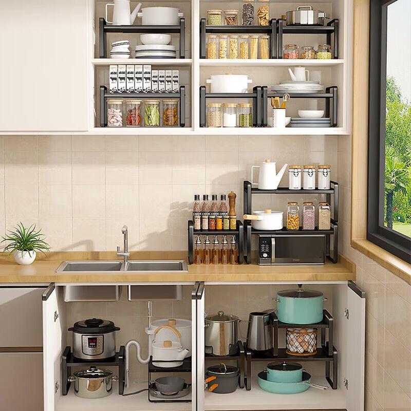 Multi-functional Kitchen Organizer Shelf