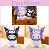 Melody Kuromi Plush Toy With Soft Rabbit Fur For Kids And Collectors