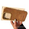 Black Polka Dot for iPhone16/15ProMax Apple 15 Mobile Phone Case 11 Fluff Leather XR Protective Case