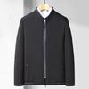 2024 Spring & Fall Men's Stand-up Collar Casual Jacket for Middle-aged & Elderly Dads