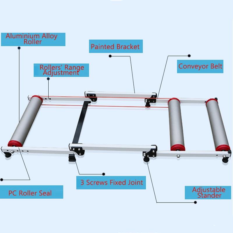 New Parabolic Folding Bike Roller Fitness Cycling Trainer Cycling Training Station Road Bicycle Exercise Station  Trainer Indoor