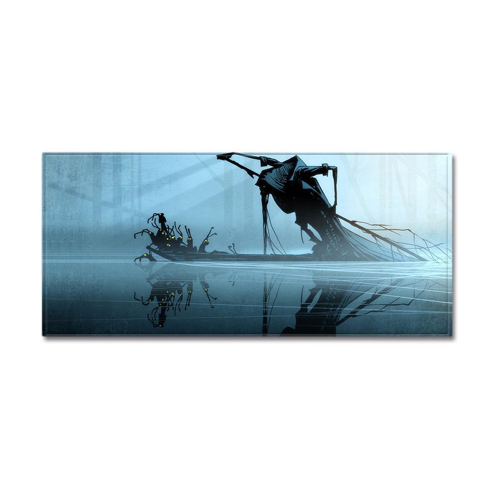 Skeleton Household Door Mat Bathroom Kitchen Absorbent Floor Mat Bedroom Living Room Non-Slip Carpet