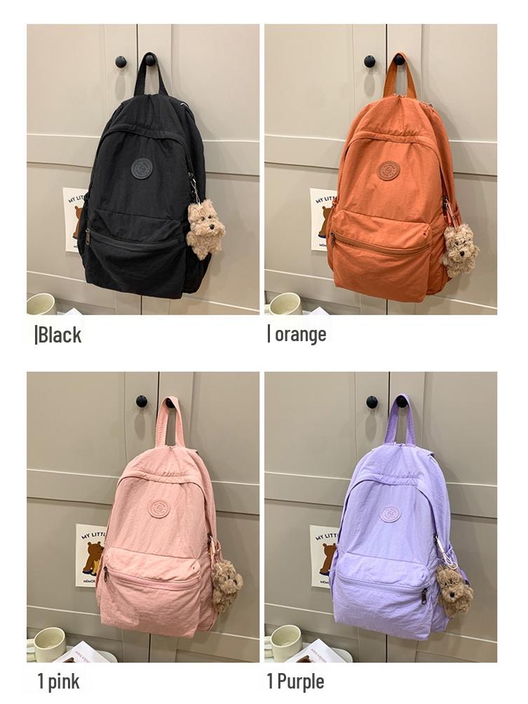 Minimalist Japanese-Style Lightweight Backpack - Unisex Commuter & College Travel Bag