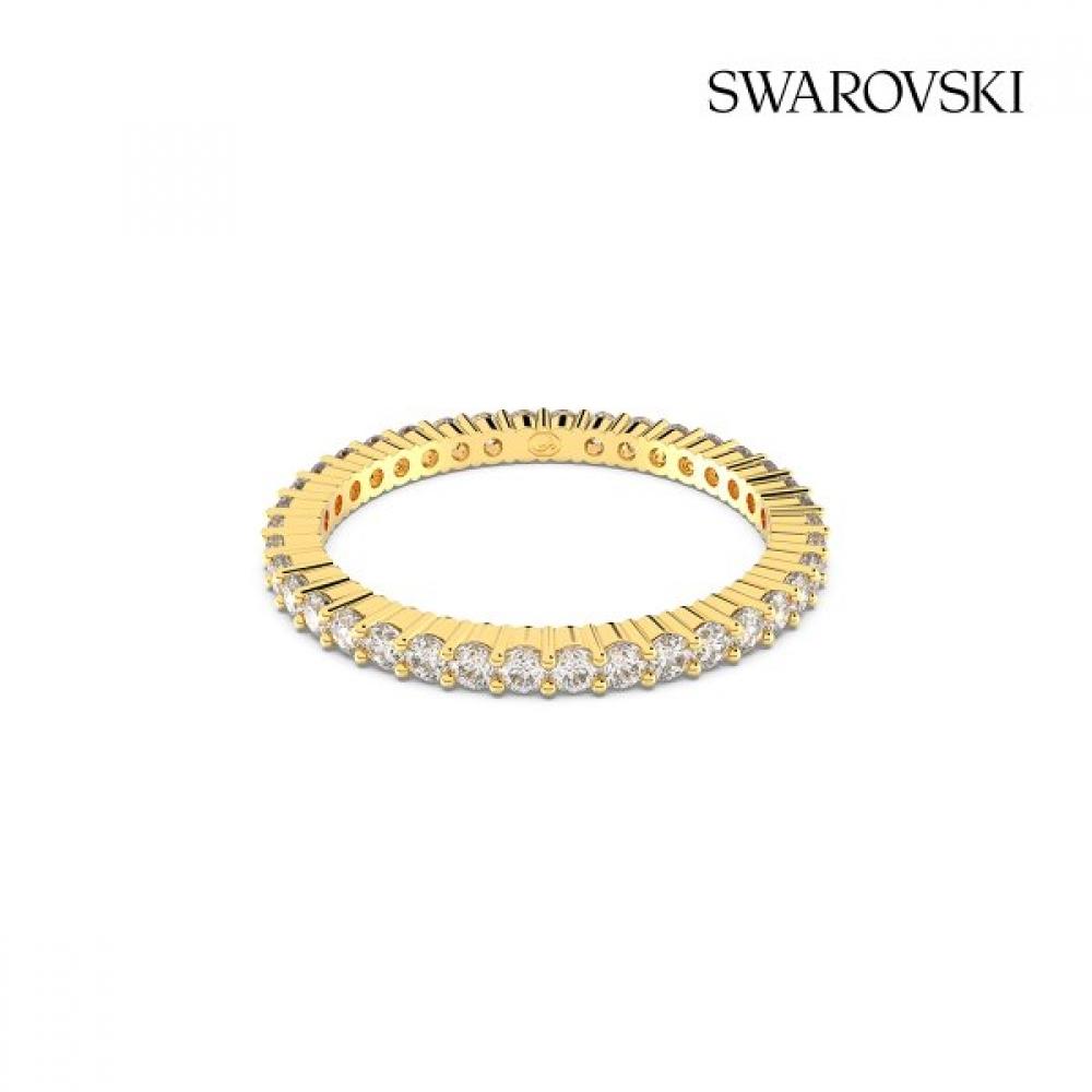 Swarovski [authentic Product Shopping Bag Included] Matrix Vittore Gold Tone 565
